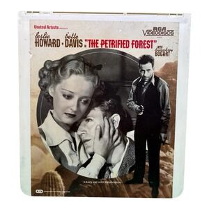 The Petrified Forest - CED RCA Videodisc  Selectavision SEALED NEW BOGART DAVIS